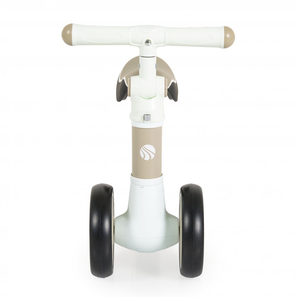 Byox Mini tricicleta de echilibru fara pedale Lils bike Beige sezut moale si reglabil pe inaltime interval de viraj limitat roti late din spuma EVA potrivita copiilor de la 1 an