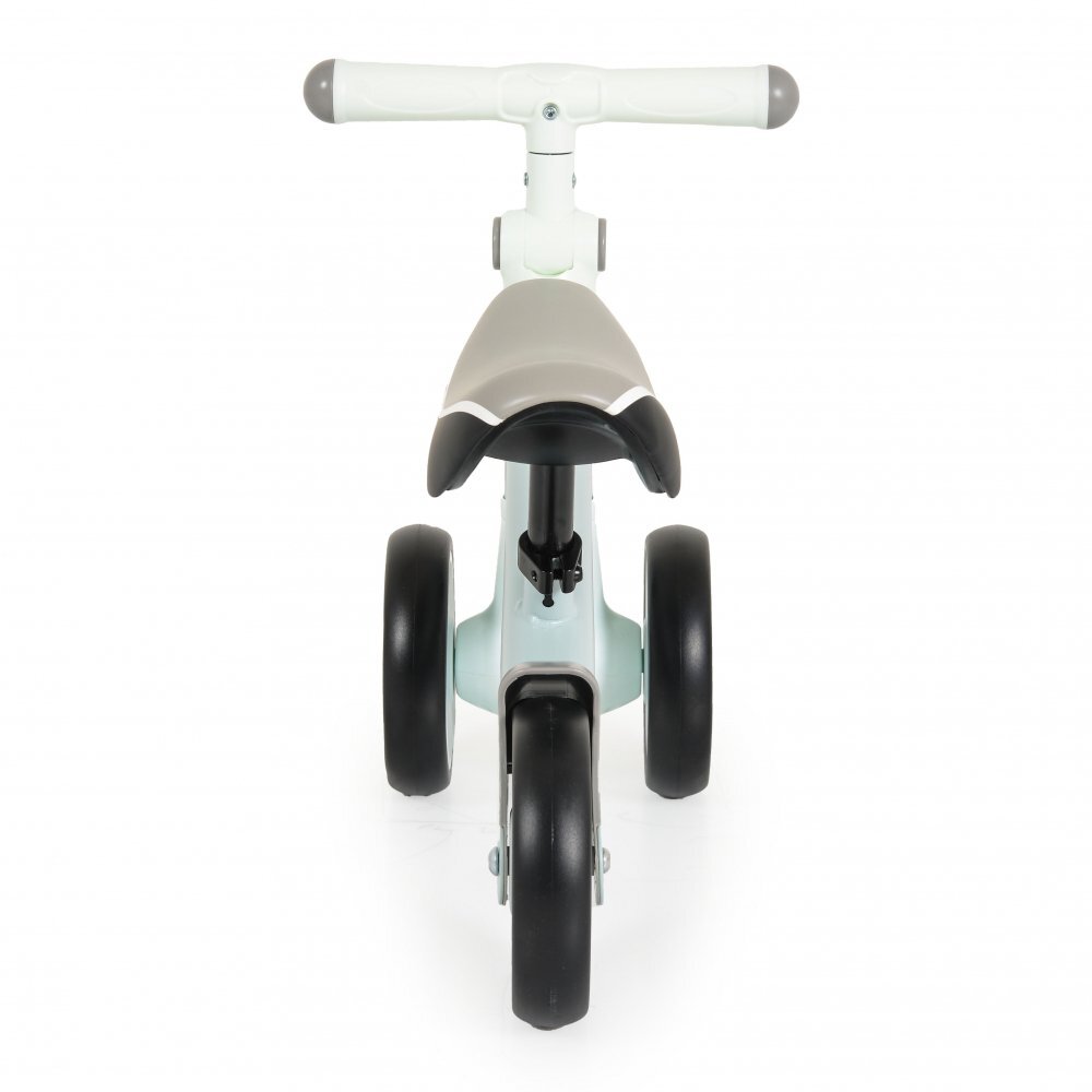 Byox Mini tricicleta de echilibru fara pedale Lils bike Gray sezut moale si reglabil pe inaltime interval de viraj limitat roti late din spuma EVA potrivita copiilor de la 1 an
