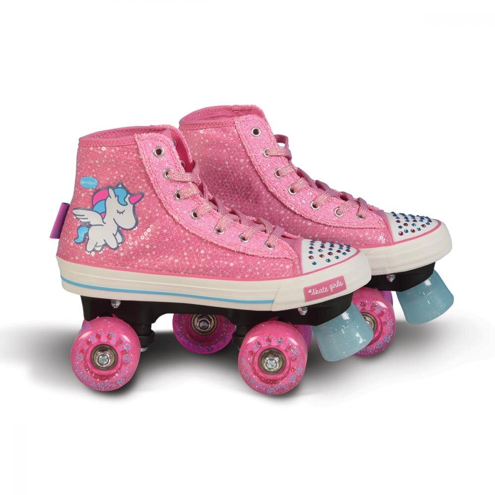 Byox Patine cu rotile pentru fetite Alicorn XL 38-39