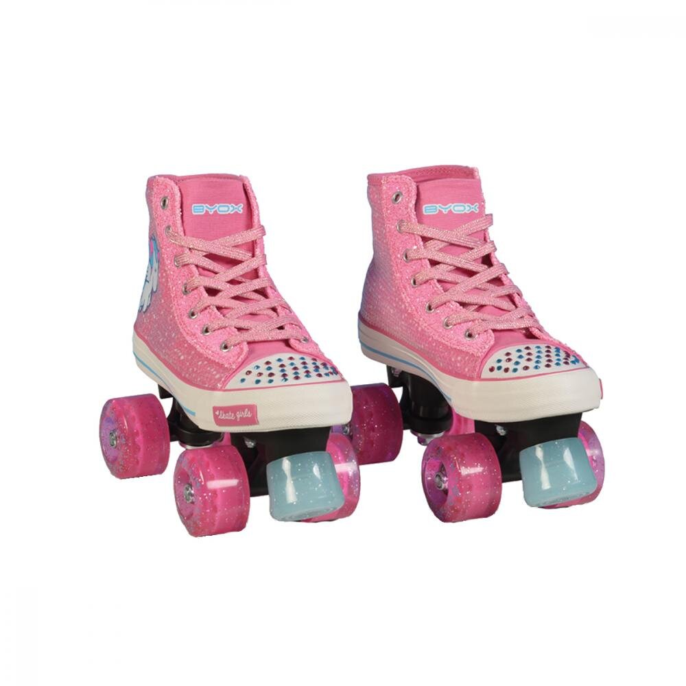 Byox Patine cu rotile pentru fetite Alicorn XL 38-39