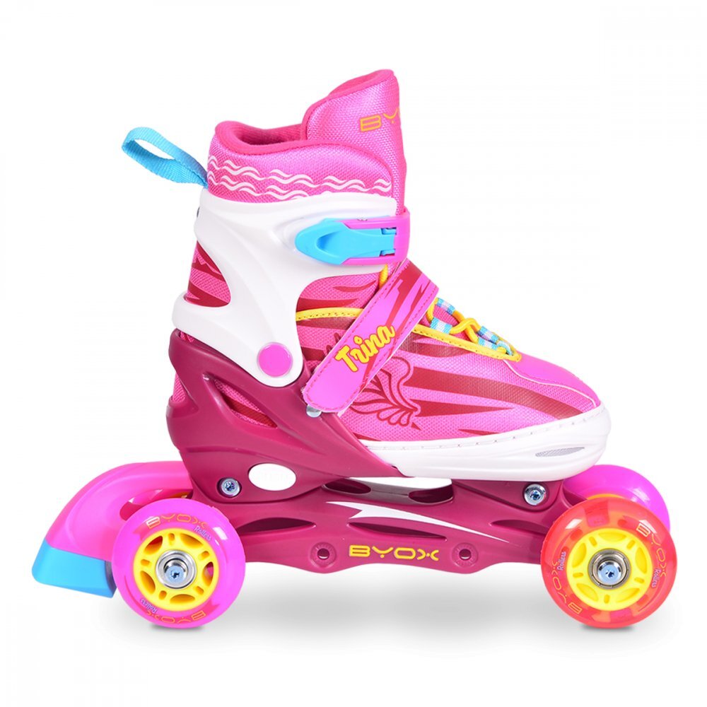 Byox Role copii reglabile 30-33 Trina S Pink