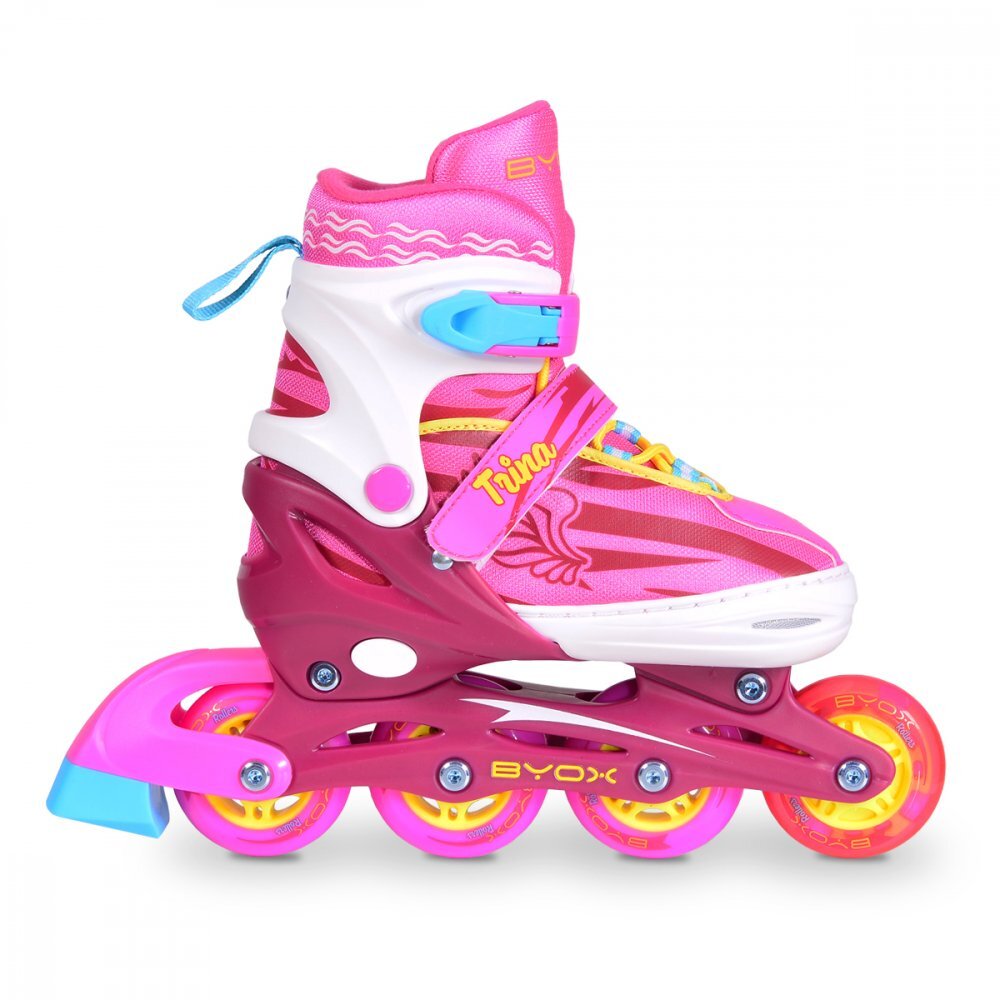 Byox Role copii reglabile 34-37 Trina M Pink
