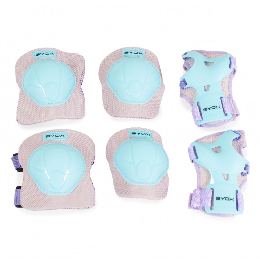 Byox Set protectii copii pentru sport in aer liber Ariel cu cotiere genunchiere si protectii brate Class A pana la 25kg Marime S