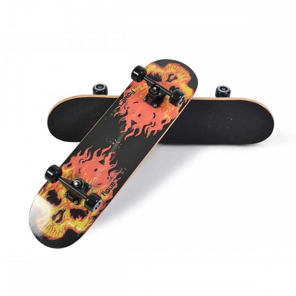 Byox Skateboard 79 cm cu placa antiderapanta Fire