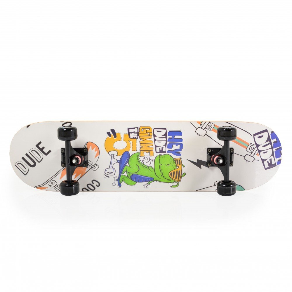 Byox Skateboard 79 cm Dude cu placa antiderapantarulmenti ABEC-5roti poliuretan