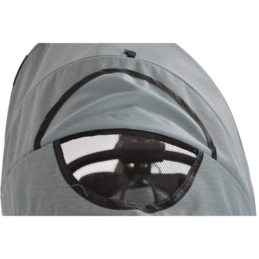 Byox Tricicleta pentru copii Summer Blue cu roti Eva maner parental detasabil scaun rotativ spatar reglabil si suport picioare