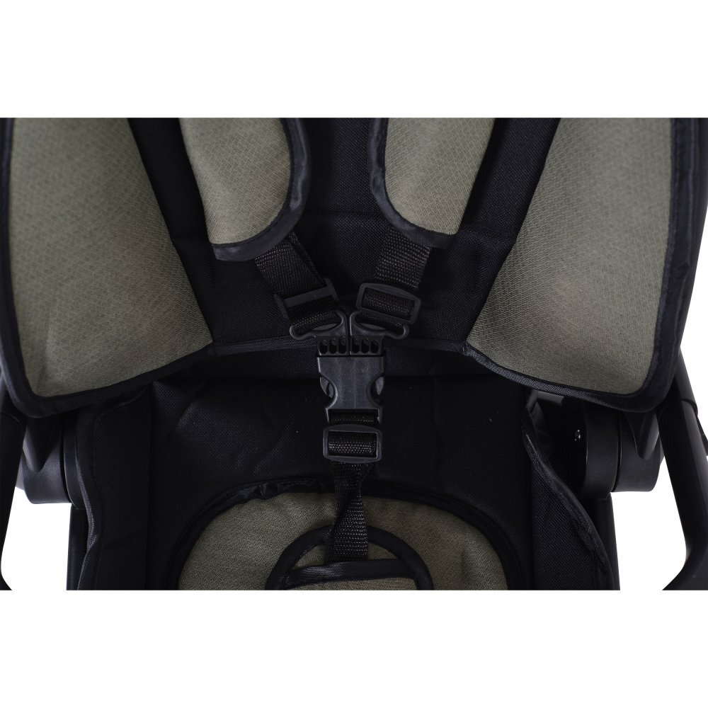 Byox Tricicleta pentru copii Summer Green cu roti Eva maner parental detasabil scaun rotativ spatar reglabil si suport picioare