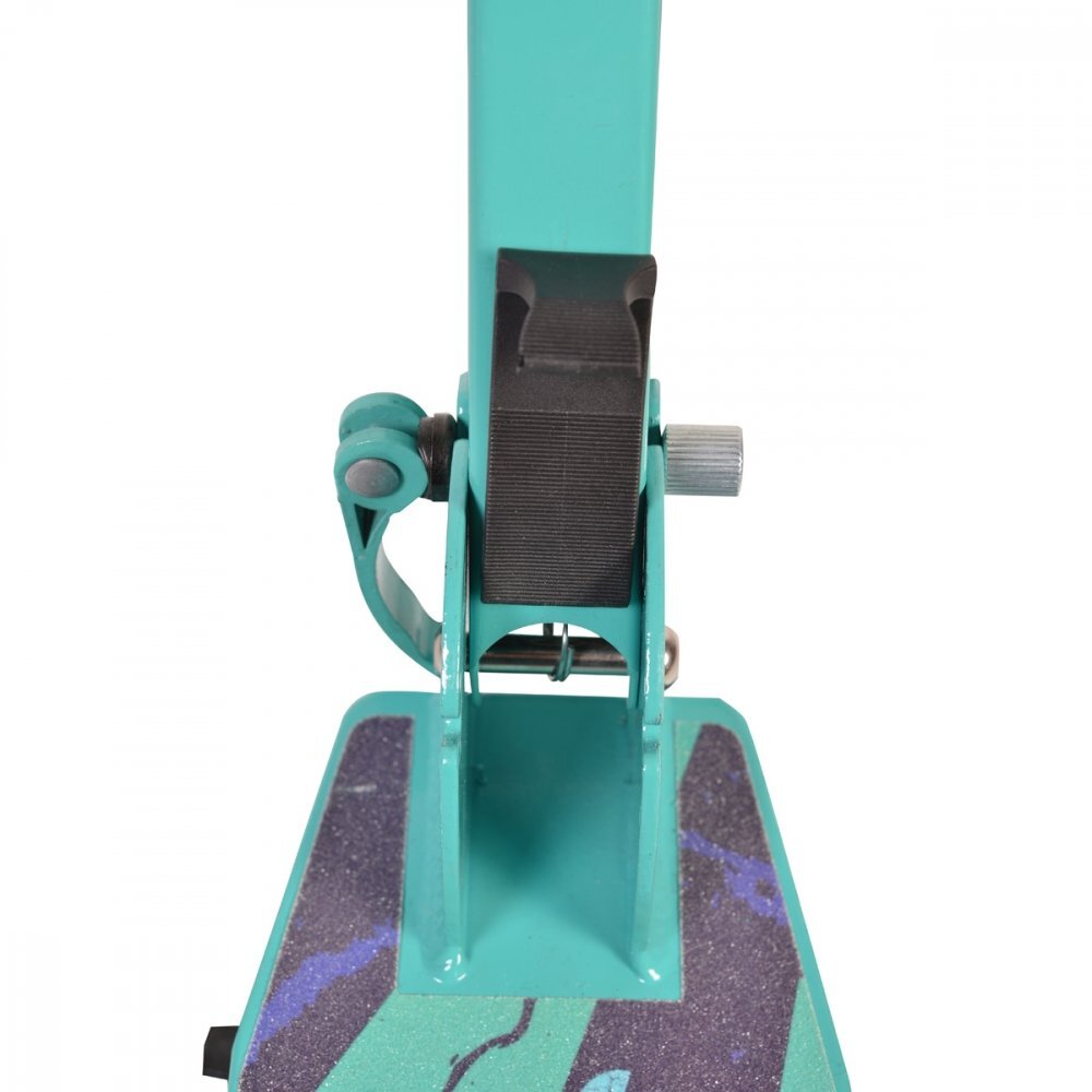 Byox Trotineta pliabila cu cadru din aluminiughidon reglabil Storm Turquoise recomandata de la 5 ani si pana la maxim 100kg