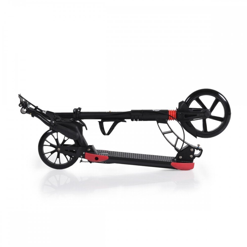 Byox Trotineta pliabila din aluminiu cu inaltime reglabila si frana de mana Contrast Black
