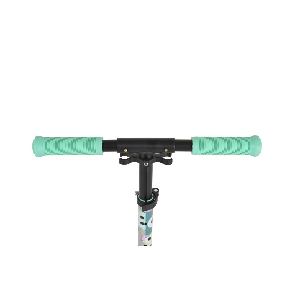 Byox Trotineta pliabila pentru copii de la 6anicu ghidon din aluminiuroti ABEC-7 din PU cu lumini LEDinaltime ghidon ajustabilafrana de picior si cric Monster Green