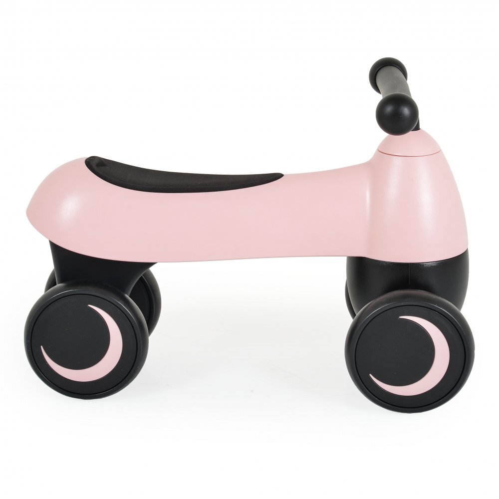 Byox Vehicul Ride On fara pedale de la 18lunicu roti EVAsistem de siguranta cu viraj limitatmanere ergonomice si design modern Mini Balance Bugsy Roz