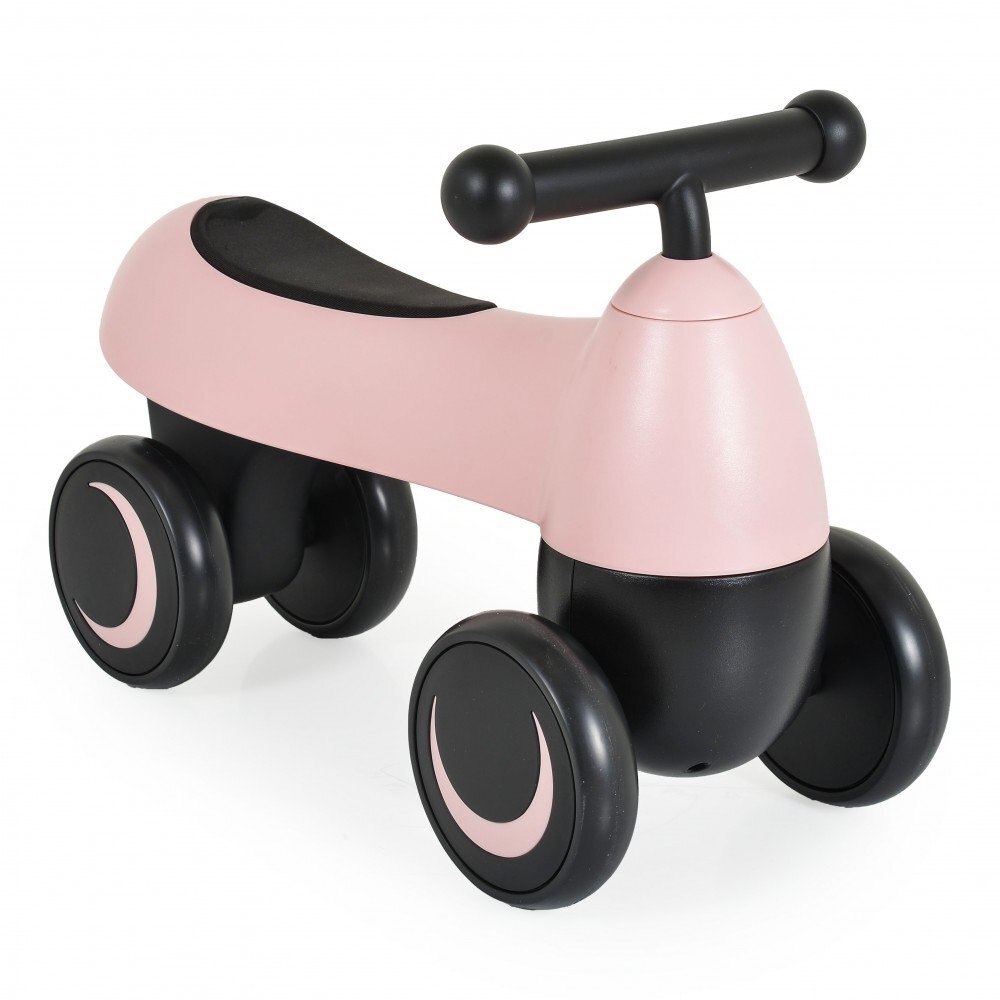 Byox Vehicul Ride On fara pedale de la 18lunicu roti EVAsistem de siguranta cu viraj limitatmanere ergonomice si design modern Mini Balance Bugsy Roz