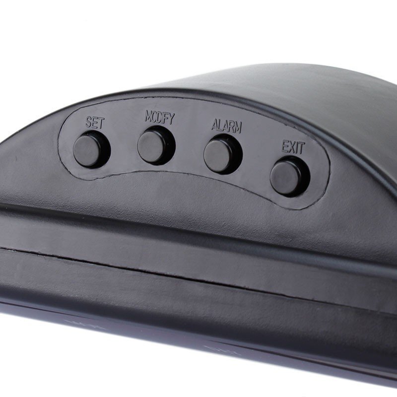 Caixing Ceas cu afisaj led rosu calendar alarma format ampm