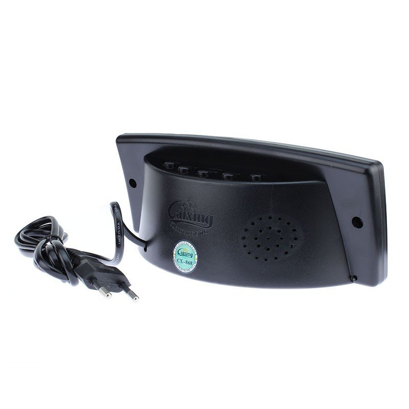 Caixing Ceas digital afisaj led rosu data alarma temperatura Negru