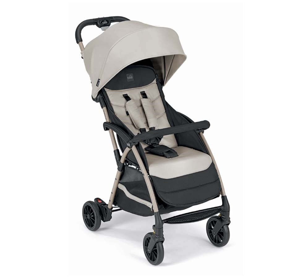 CAM Carucior sport Giramondo Beige 0-4 ani UV 50+ spatar reglabil suspensii suport picioare ajustabil