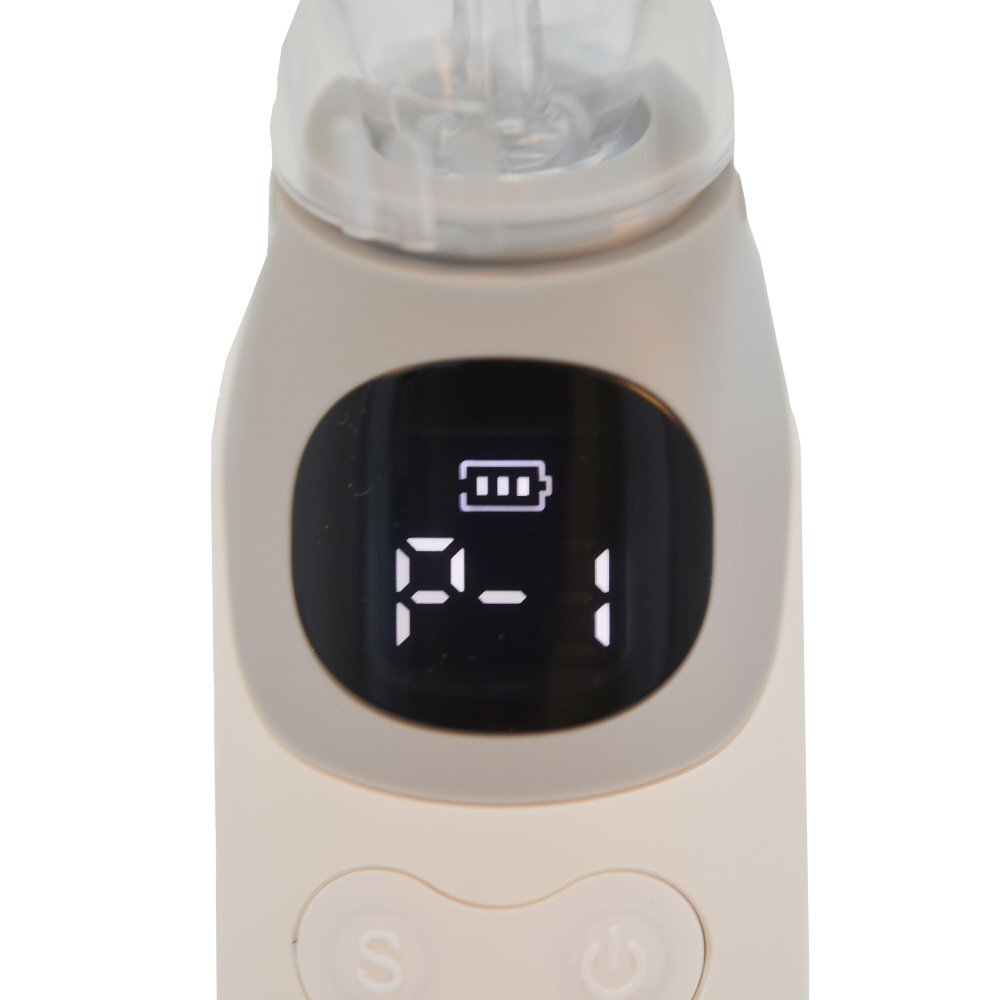 CANGAROO Aspirator nazal electric pentru bebelusicopii Puffee cu lumini si sunete 5 nivele aspirare afisaj LCD 4 capete din silicon
