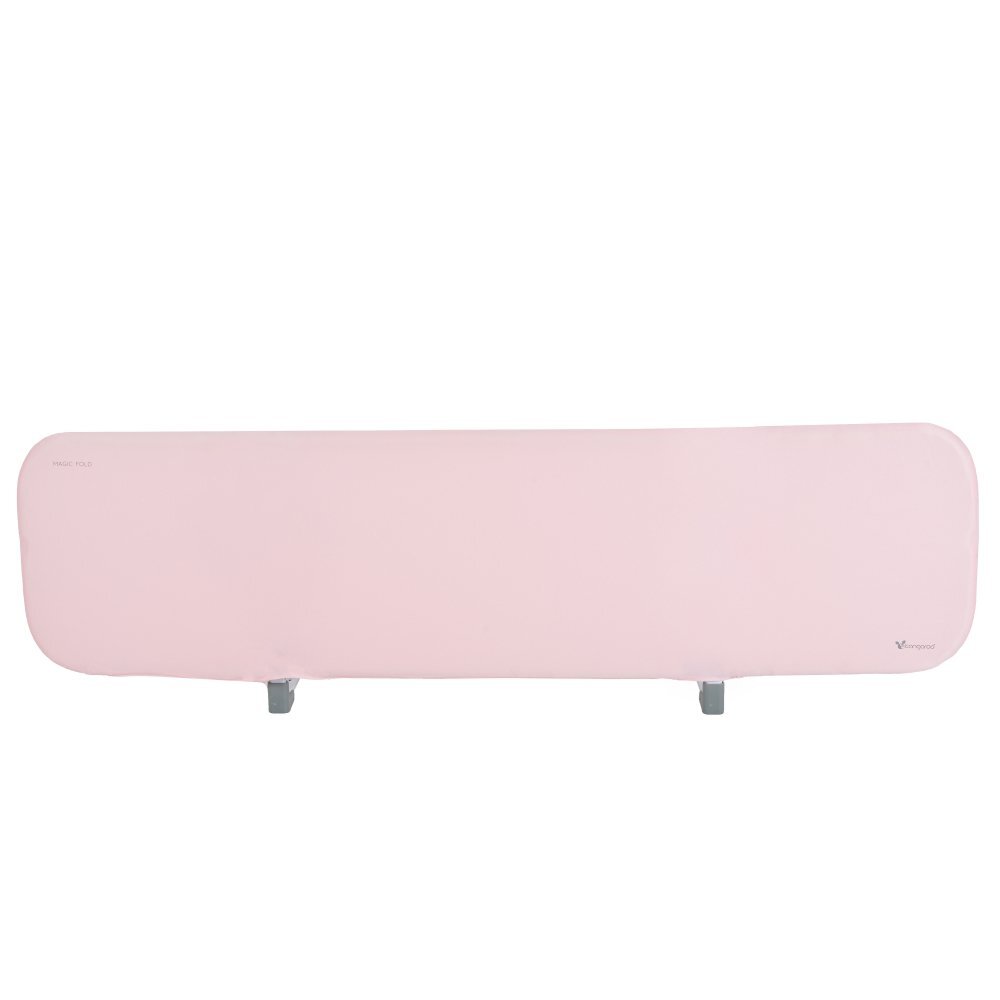 CANGAROO Bariera de protectie pentru copii Magic Pink 150 cm pliabilamecanism practic de pliere fara demontarecadru metalic rezistenthusa textilageanta transport inclusa