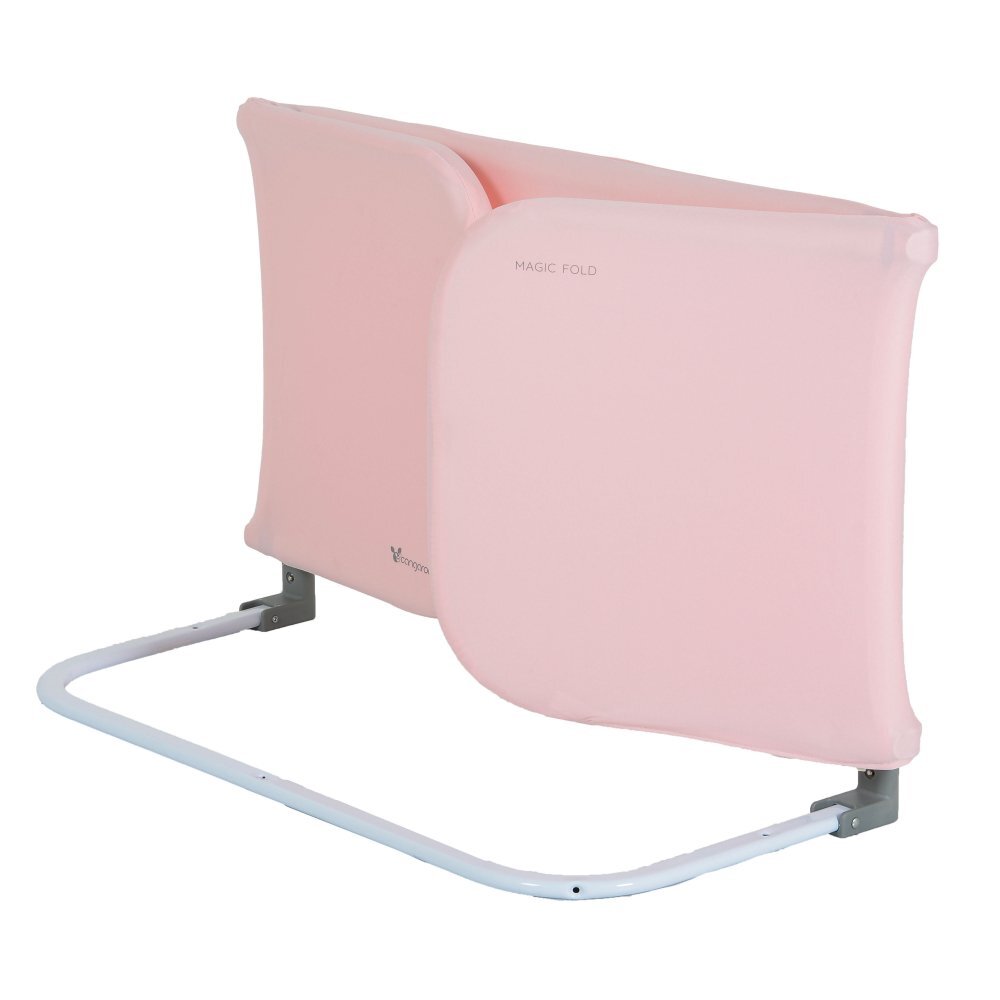 CANGAROO Bariera de protectie pentru copii Magic Pink 150 cm pliabilamecanism practic de pliere fara demontarecadru metalic rezistenthusa textilageanta transport inclusa