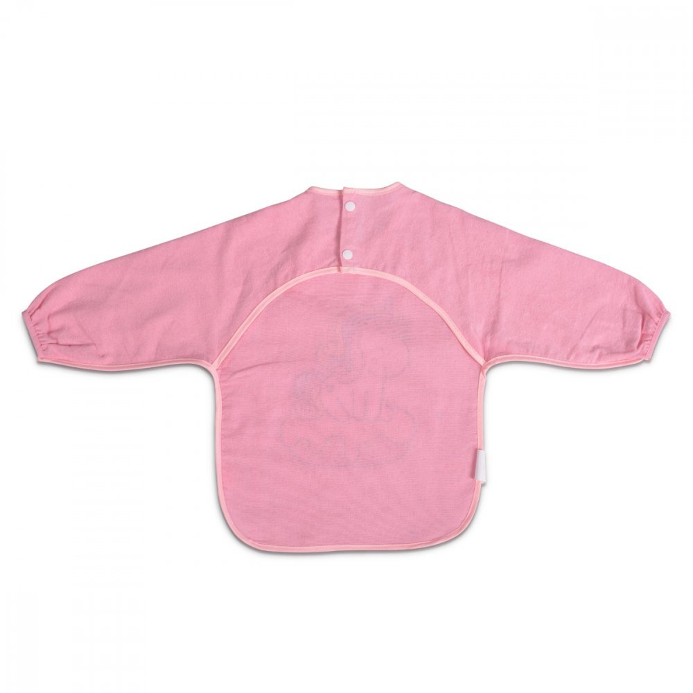 CANGAROO Bavetica impermeabila cu maneci Tea Time Pink