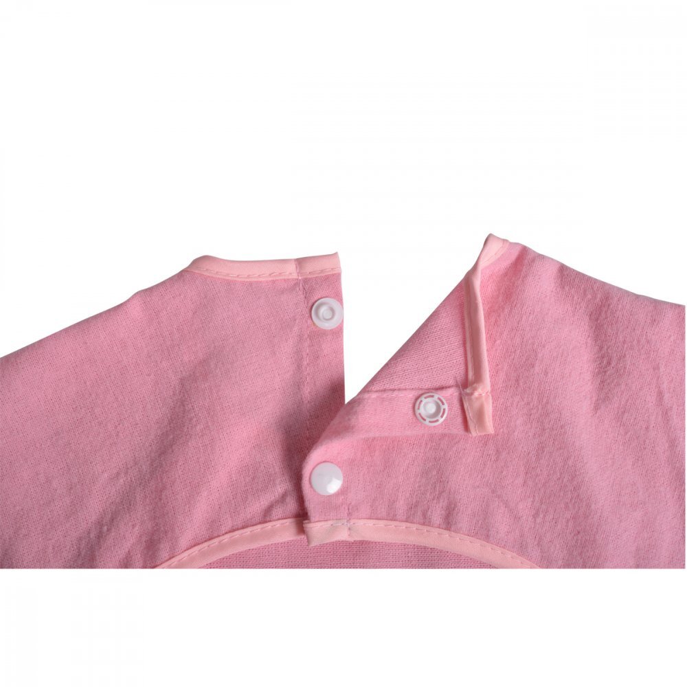 CANGAROO Bavetica impermeabila cu maneci Tea Time Pink