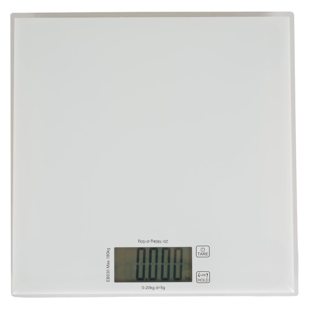 CANGAROO Cantar electronic pentru bebelusiadulti NeoScale 2in1 Alb ecran LCD functie hold capacitate 180 kg oprire automata