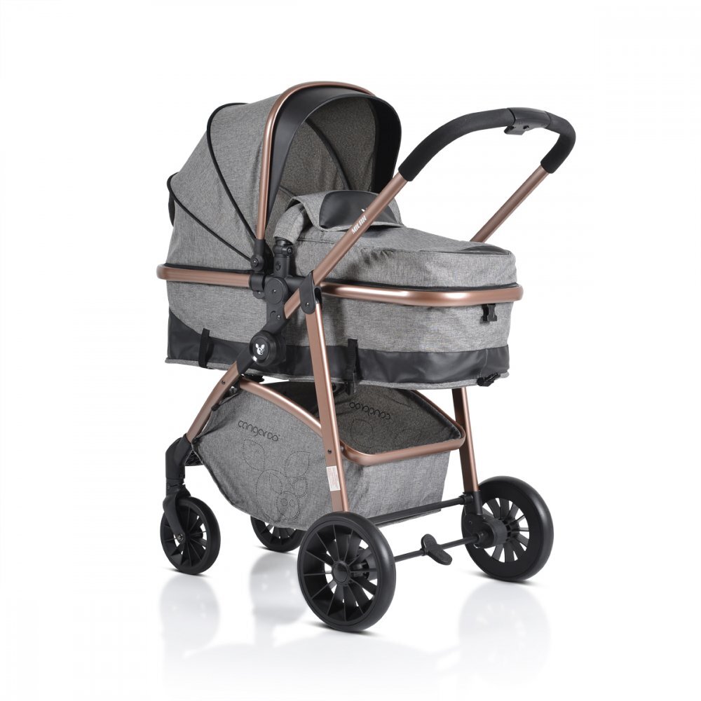 CANGAROO Carucior 3in1 transformabil Milan Grey