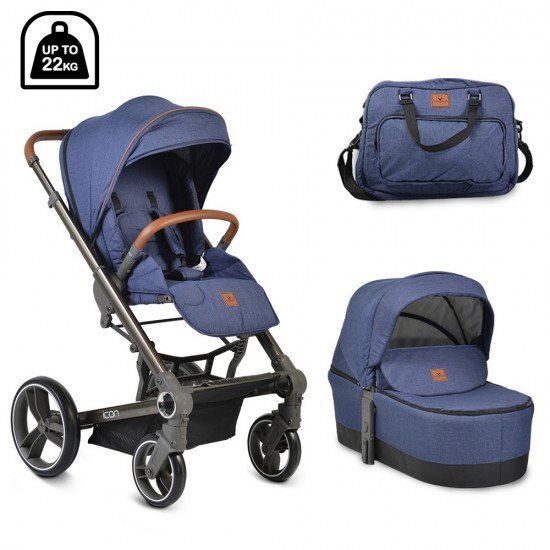 CANGAROO Carucior modular 2 in 1 Icon Jeans