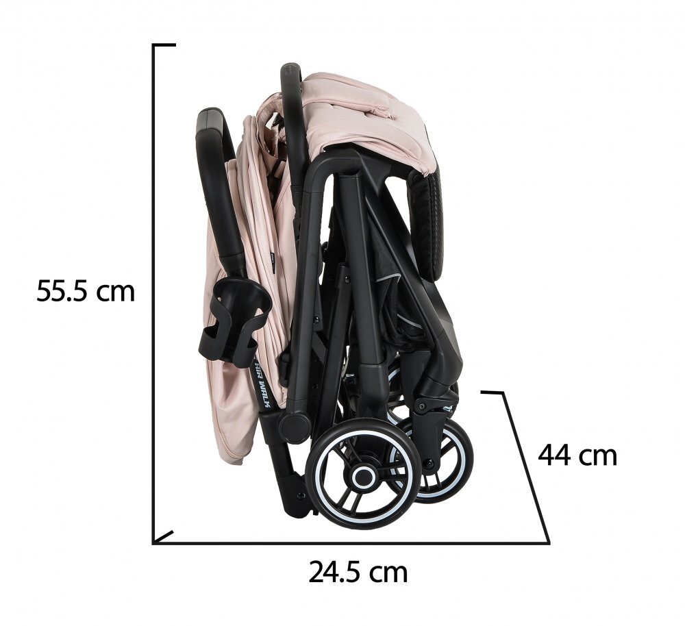 CANGAROO Carucior sport Airwalk Cloud Pink compatibil cabina avionpliere automata ultracompactacopertina XXL protectie UVUPF 50+ si ventilatiesuspensiispatar reglabil cu pozitie de somncentura de sigurantasuport pahar