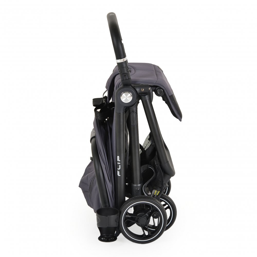 CANGAROO Carucior sport de la nastere 0-22 kg cu pliere compacta automata Flip Obsidian Grey