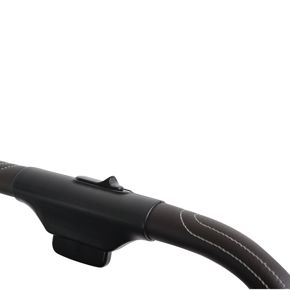 CANGAROO Carucior sport Easy Fold Negru cu pliere compacta Autofoldpana la 22kgcadru din aluminiupozitie de somnroti EVA detasabile si husa de picioare inclusa