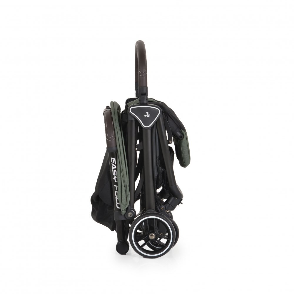 CANGAROO Carucior sport pana la 22kg cadru din aluminiu cu pliere compacta Autofoldspatar reglabil pana la pozitie de somnroti EVA detasabile si husa de picioare inclusa Easy Fold Green