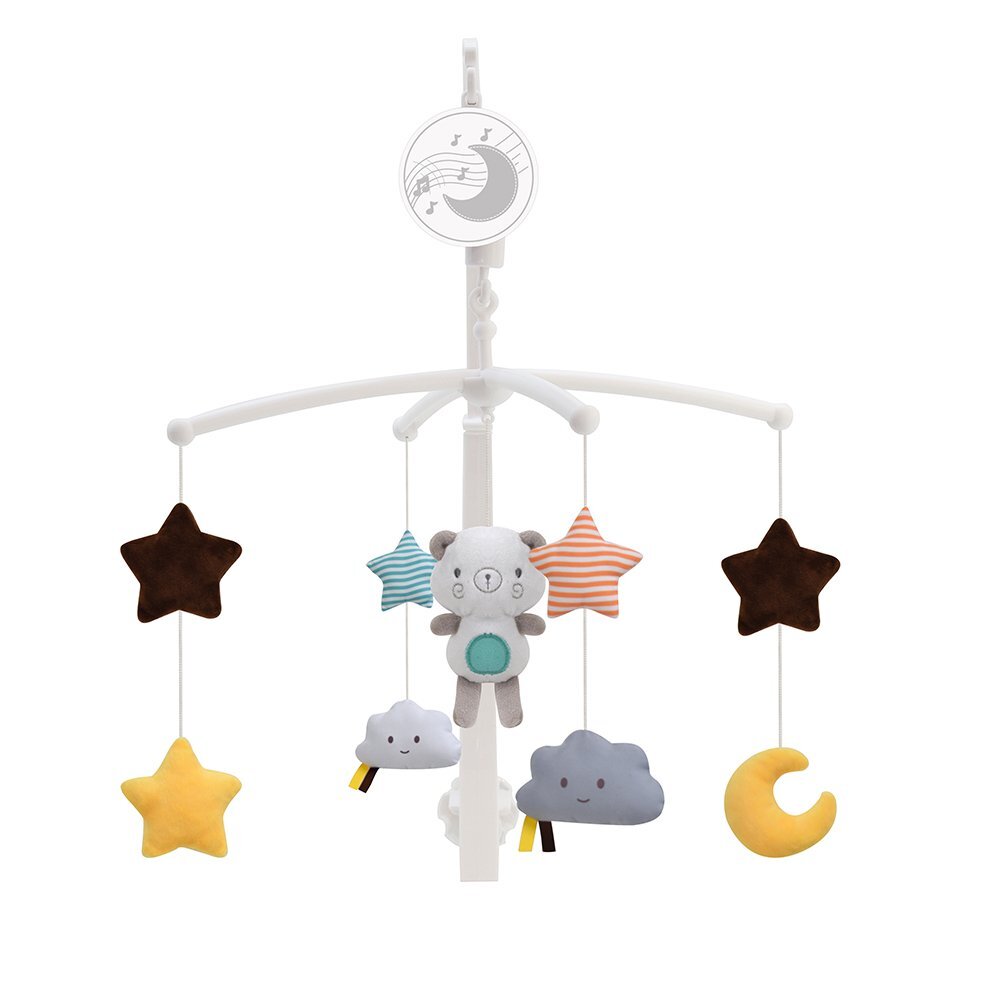 CANGAROO Carusel muzical pentru patut Dreamy Grey
