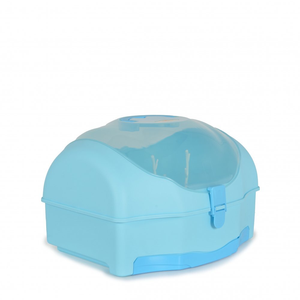 CANGAROO Cutie depozitare si uscare biberoane Blooming Blue