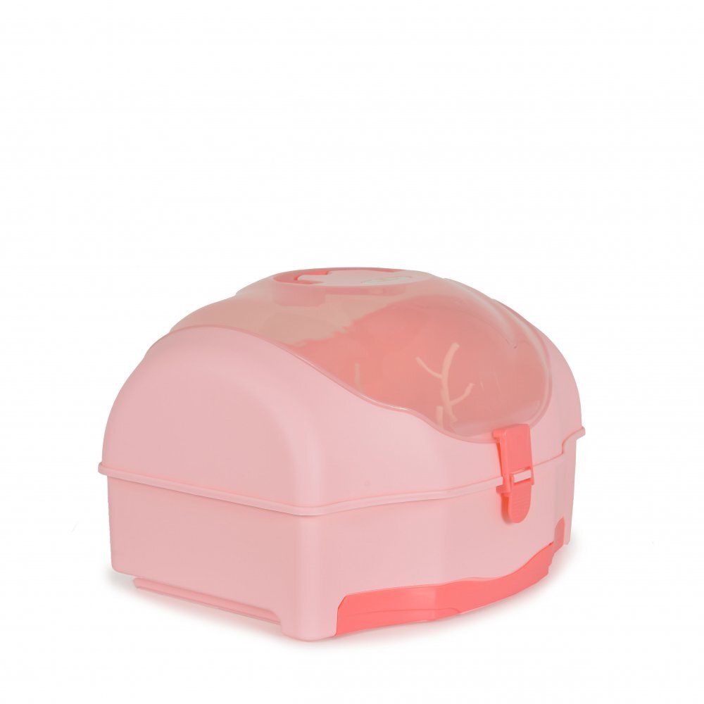 CANGAROO Cutie depozitare si uscare biberoane Blooming Pink