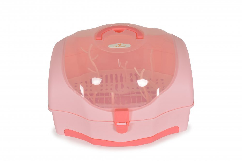 CANGAROO Cutie depozitare si uscare biberoane Blooming Pink