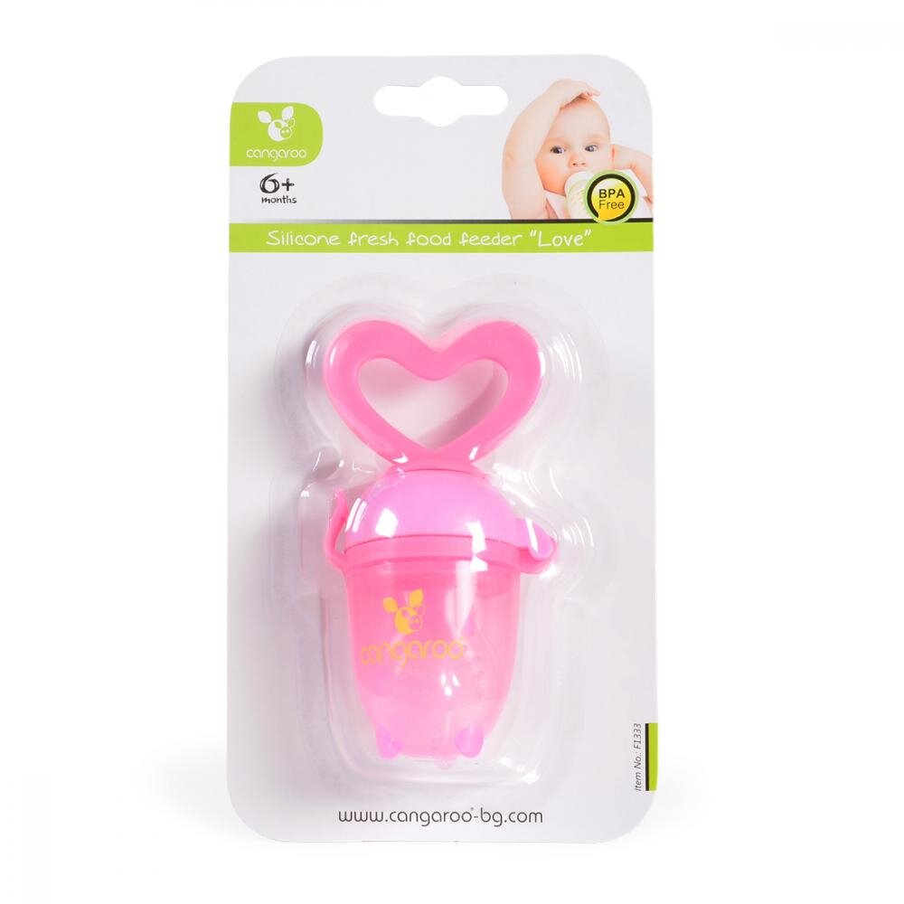CANGAROO Dispozitiv de hranire Food Feeder Love pink