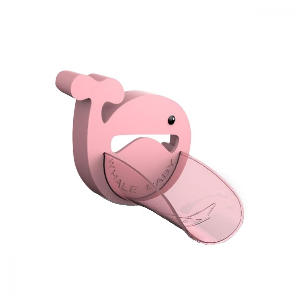 CANGAROO Extensie copii pentru robinet Whale Pink