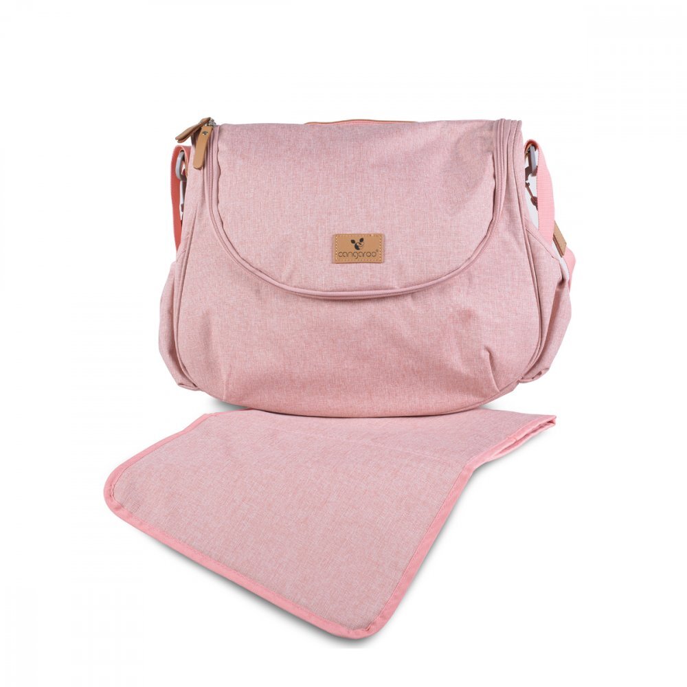CANGAROO Geanta multifunctionala pentru carucior Naomi Pink