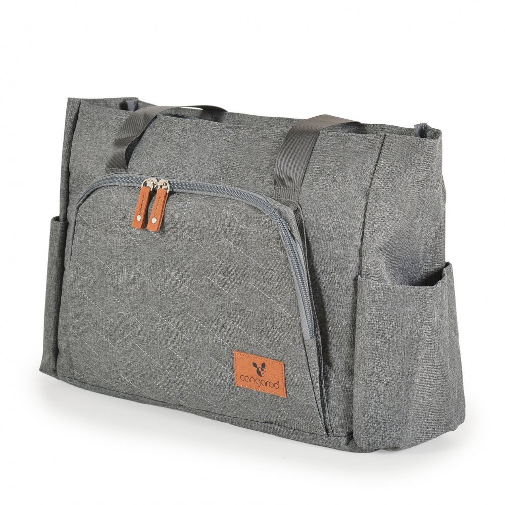 CANGAROO Geanta multifunctionala pentru mamici Keily grey