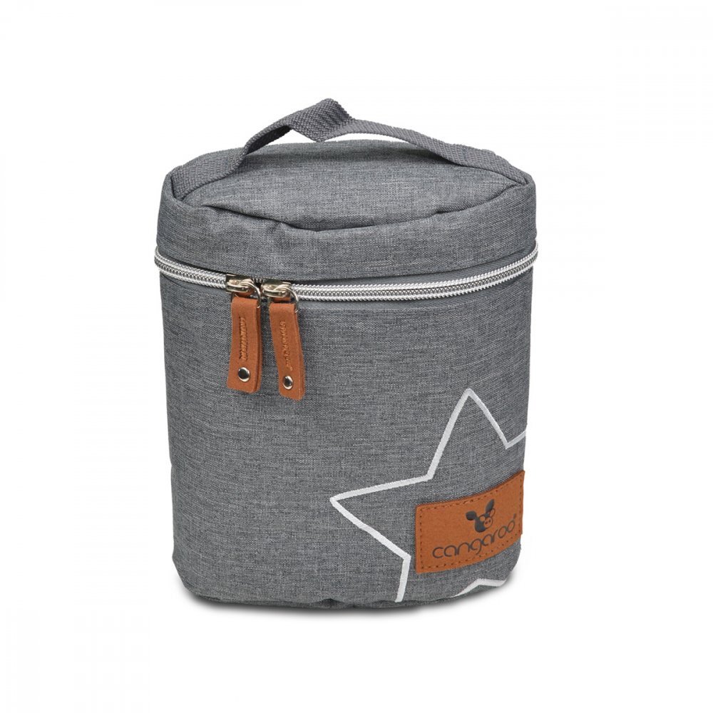 CANGAROO Gentuta termoizolanta Charlie Dark Grey pentru biberoane