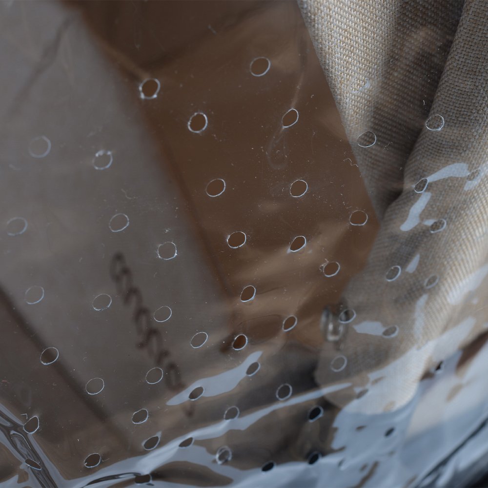 CANGAROO Husa de ploaie universala pentru carucior copii Rain Cover cu orificii ventilatiepliere compactaprotejeaza de ploaievantzapadamaterial transparent pentru vizibilitate maximadimensiune 60x40x87 cm