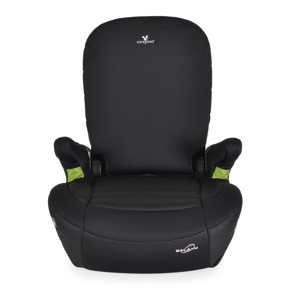 CANGAROO Inaltator auto Cosmos Black 125-150 cm cu spatar rabatabilFixare cu ISOFIXCertificare I-Size R-129Husa detasabilaCotiere