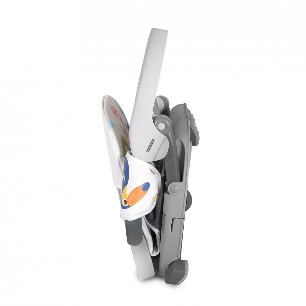 CANGAROO Inaltator de masa booster pentru copii Kiwi 123pliere compacta cu maner transportinaltime reglabila 4 nivelepicioare antiderapantemasuta detasabila cu compartiment paharhusa impermeabilacenturi de siguranta