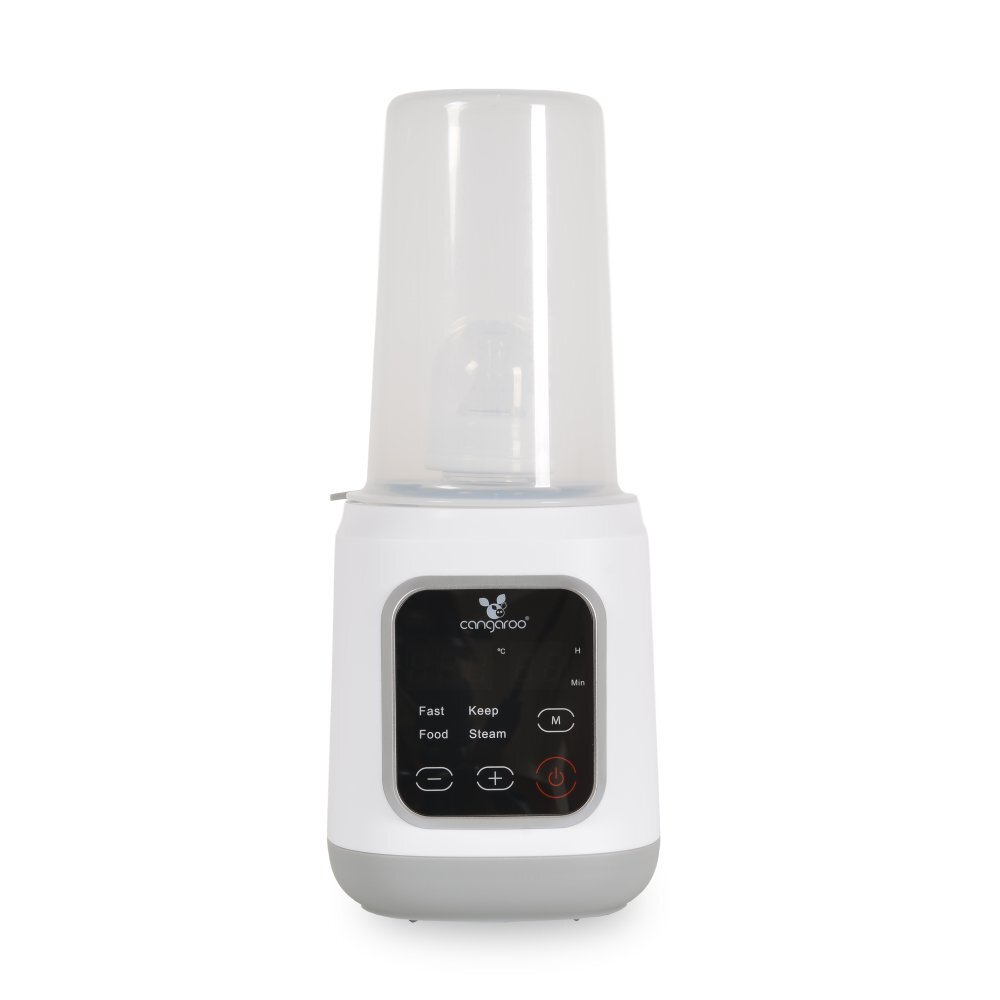 CANGAROO Incalzitor electric pentru biberoane Mellow cu 4 functicontrol digital dimensiuni compacte oprire automata