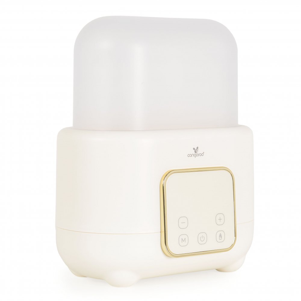 CANGAROO Incalzitor pentru biberoane 4in1 cu functie sterilizarepanou de control digitaloptiune de reglare a temperaturiicapacitate 2 biberoane Touch