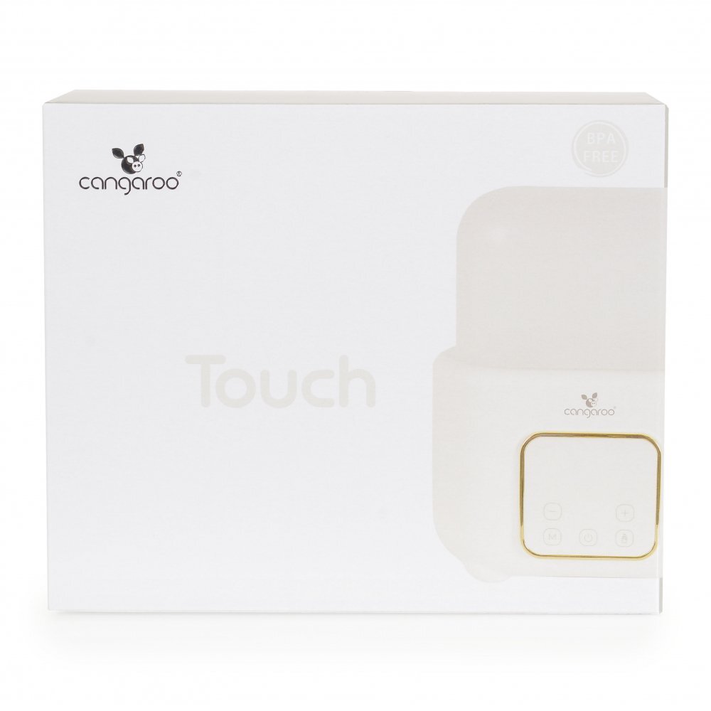 CANGAROO Incalzitor pentru biberoane 4in1 cu functie sterilizarepanou de control digitaloptiune de reglare a temperaturiicapacitate 2 biberoane Touch