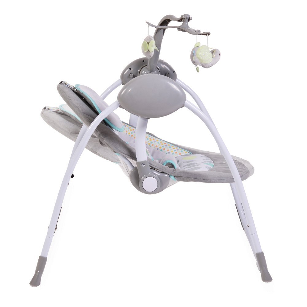 CANGAROO Leagan electric cu conectare la priza Baby Swing+ Grey