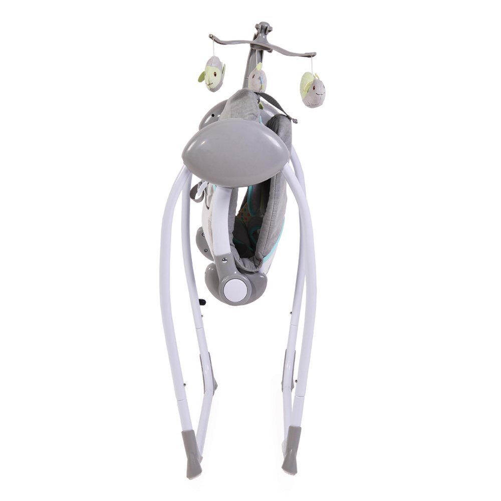 CANGAROO Leagan electric cu conectare la priza Baby Swing+ Grey