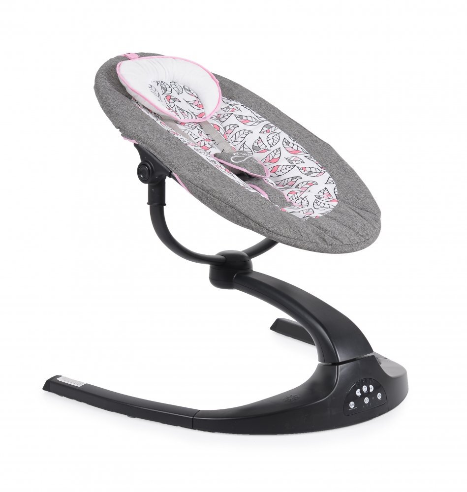CANGAROO Leagan electric cu conectare la priza cu telecomanda si sezut rotativ Meira Pink