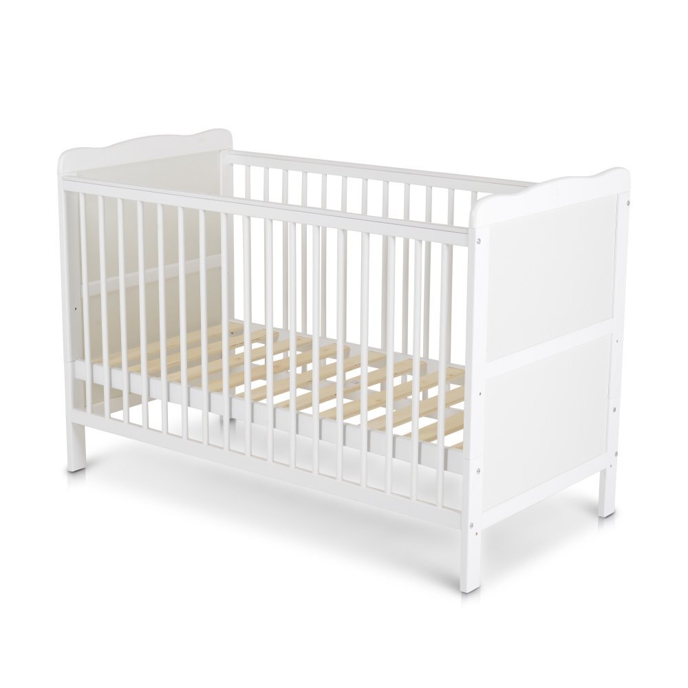 CANGAROO Patut din lemn Albero Alb multifunctional transformabil in patut junior dimensiune 120x60 cm